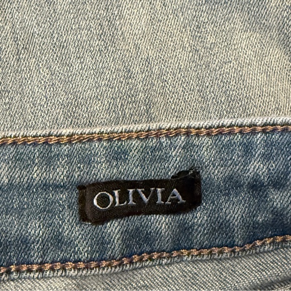 FDJ French Dressing Jeans Olivia Light Blue Ankle Cropped Flare Jeans Women 2 - Picture 6 of 6